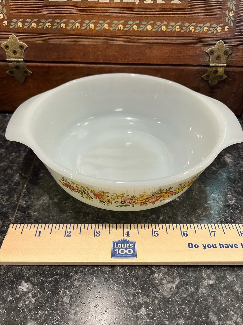 Anchor Hocking vintage fire